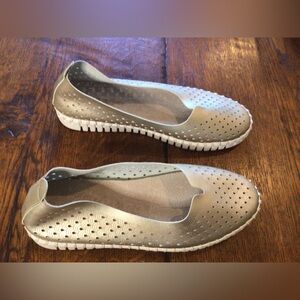 Ilse Jacobsen Tulip Sneaker in gold metallic size 40